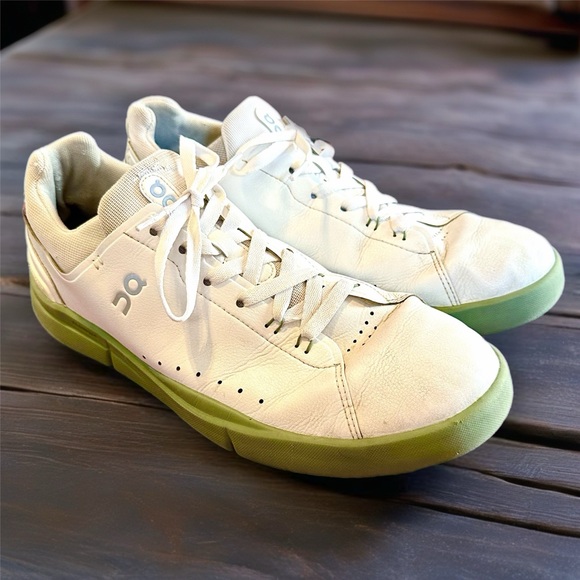 Men's sneakers On Running The Roger Advantage White/Reseda 48.98963 M Size 10.5 - Picture 4 of 7